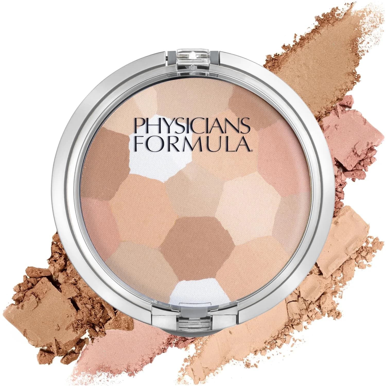 Physicians Formula Multi-Colored Pressed Powder Palette Buff | Natural Finish for Sensitive Skin - main product image