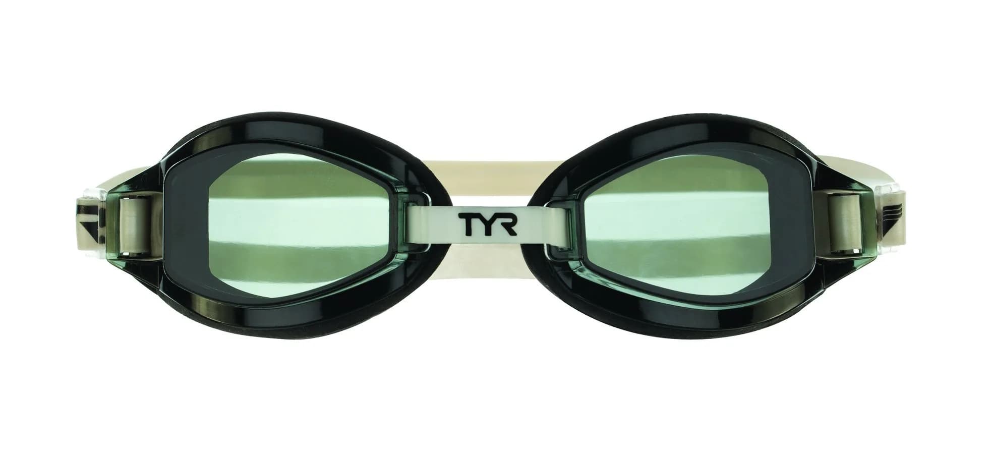 TYR Team Sprint Performance Goggle (Smoke) | Universal Fit for All Swimmers — Smoke