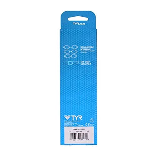 TYR Team Sprint Performance Goggle (Clear) | Universal Fit for All Swimmers thumbnail 6