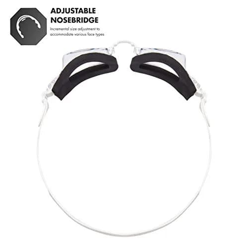 TYR Team Sprint Performance Goggle (Clear) | Universal Fit for All Swimmers thumbnail 3