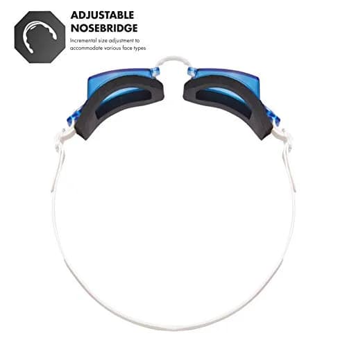 TYR Team Sprint Performance Goggle (Blue) | Universal Fit for Water Sports thumbnail 3