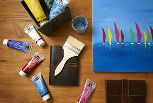 PEBEO Studio Fine Acrylics Paint - High Viscosity, Versatile & Adherent, 250ml Tube - Mars Black thumbnail 4