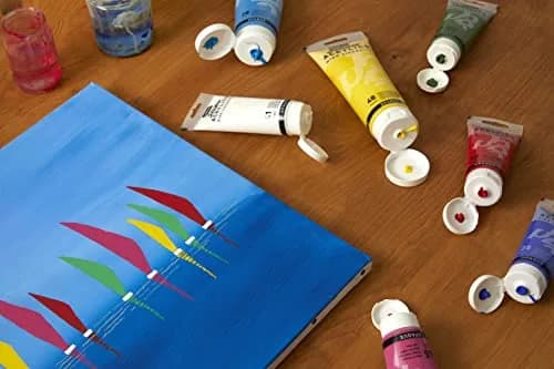 PEBEO Studio Fine Acrylics Paint - High Viscosity, Versatile & Adherent, 250ml Tube - Mars Black thumbnail 5