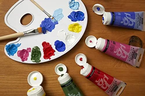 PEBEO Studio Fine Acrylics Paint - High Viscosity, Versatile & Adherent, 250ml Tube - Mars Black thumbnail 6