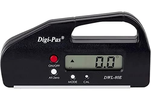Digi-Pas DWL80E Pocket Size Digital Level | 0.1° Accuracy, Magnetic, 4 inch thumbnail 1