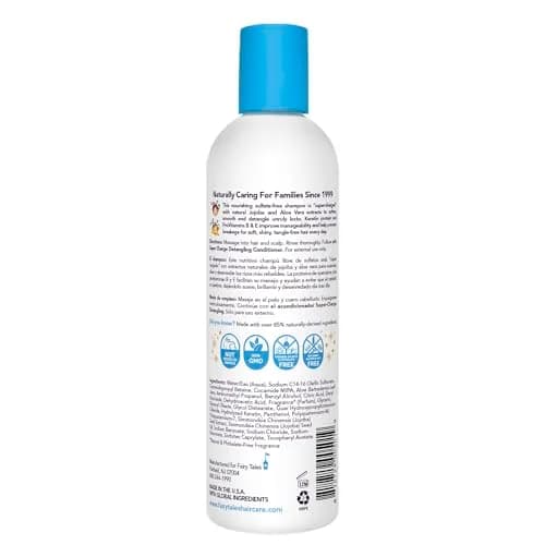 Fairy Tales Tangle Tamer Detangling Shampoo for Kids - Ultra Moisturizing & Anti Frizz - 12 Oz | Paraben & Sulfate Free thumbnail 2