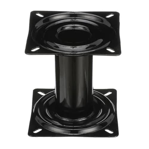 Attwood 7" Fixed Boat Seat Pedestal, Powder-Coated Steel | Marine Support & Durability thumbnail 1