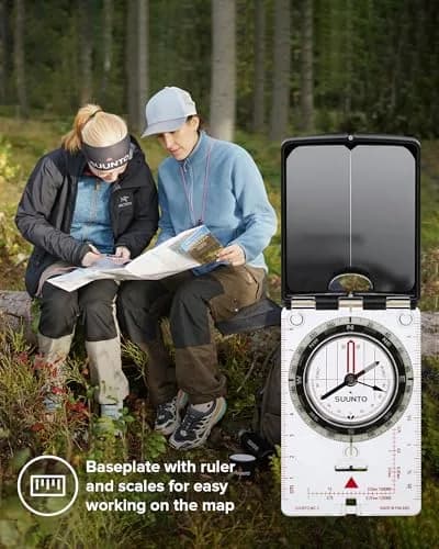 SUUNTO MC-2 Northern Hemisphere Mirror Compass | 9.1 inches (23.1 cm) Length thumbnail 4