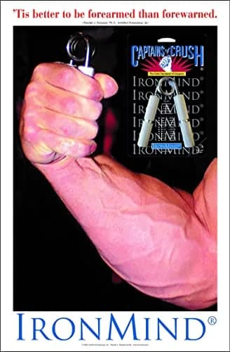 IronMind Captains of Crush Hand Gripper No. 2.5 (237.5 lb) | Premium USA Grip Strength Tool thumbnail 4