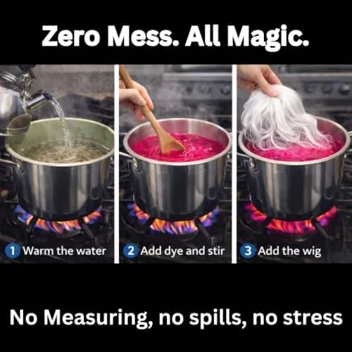 Jacquard iDye Poly with Color Intensifier for Polyester, Nylon, Acrylic & Plastic | No Mess Synthetic Fabric Stovetop Dye thumbnail 2