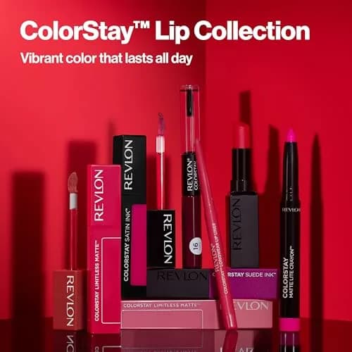 Revlon ColorStay Overtime Lipcolor 0.07 Fl Oz | Long-Lasting, Transfer-Proof Lipstick with Vitamin E thumbnail 5
