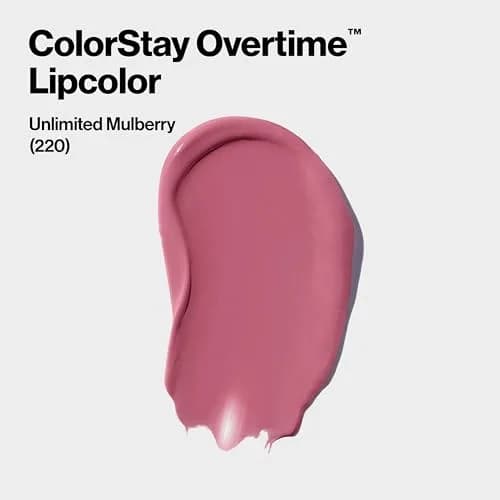Revlon ColorStay Overtime Lipcolor 0.07 Fl Oz | Long-Lasting, Transfer-Proof Lipstick with Vitamin E thumbnail 2