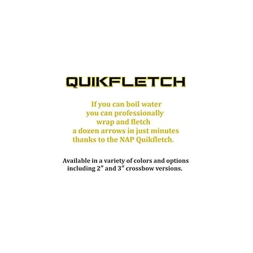 New Archery Products Quikfletch Twister 2-inch Vanes (6 Pack) | Easy Arrow Fletching for Accuracy thumbnail 5