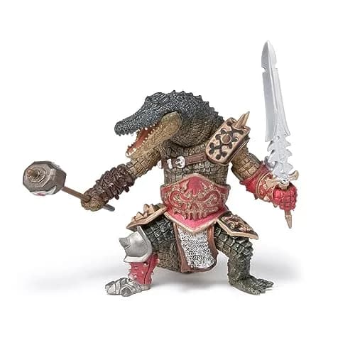Papo Green Mutant Crocodile Figurine | Fantasy Collection Kids Toy Ages 3+ thumbnail 2