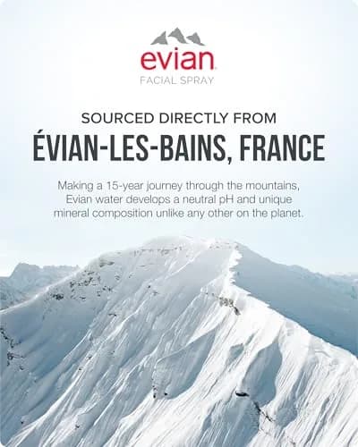 BRUMISATEUR Evian Facial Spray 100ml (3.4 Fl Oz) | Hydrating Mineral Water Mist for Face & Skin thumbnail 8