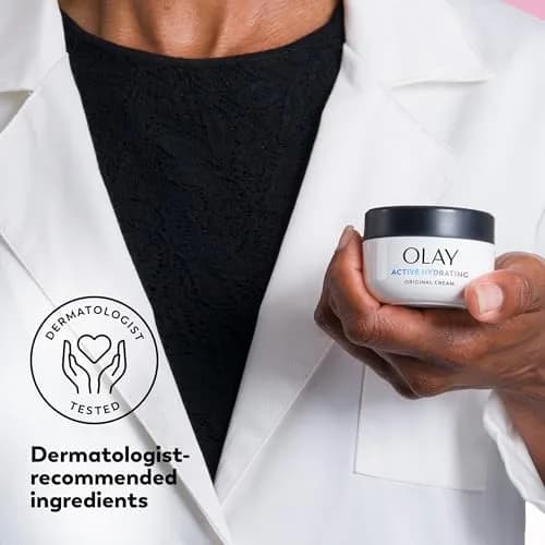 Olay Active Hydrating Cream Face Moisturizer 56ml (1.9 fl oz) | Long-Lasting Hydration for Dry Skin thumbnail 6
