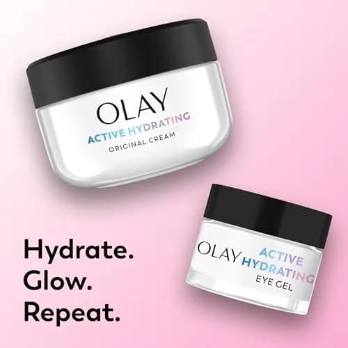 Olay Active Hydrating Cream Face Moisturizer 56ml (1.9 fl oz) | Long-Lasting Hydration for Dry Skin thumbnail 8