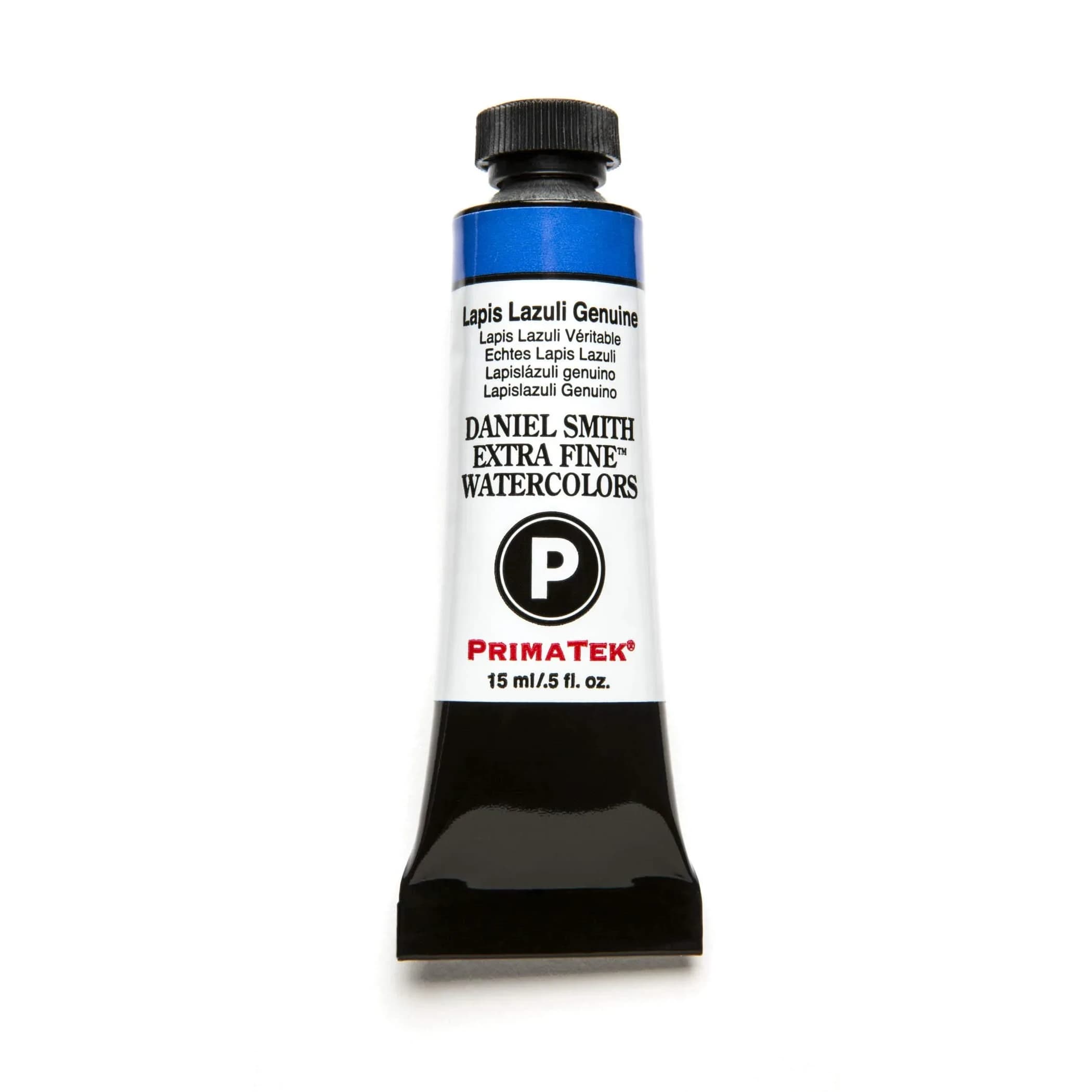 DANIEL SMITH Extra Fine Watercolor Paint Tube, Amazonite Genuine 15ml (0.5 Fl Oz) | ASTM D4236 Certified — Lapis Lazuli Genuine