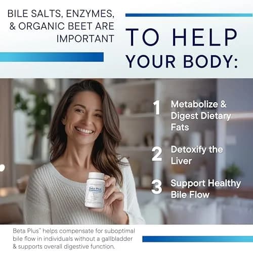 BIOTICS RESEARCH Beta-Plus™ Nutritional Ox Bile Salts 180 Tablets | Supports Fat Digestion & Liver Function thumbnail 5