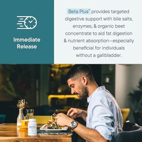 BIOTICS RESEARCH Beta-Plus™ Nutritional Ox Bile Salts 180 Tablets | Supports Fat Digestion & Liver Function thumbnail 3