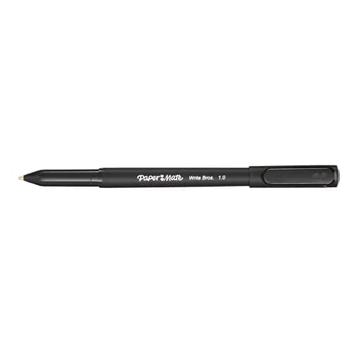 Paper Mate Write Bros. Ballpoint Pens, Black Ink, Medium Point (1.0mm), 60 Count | Smooth Writing Bulk Pack thumbnail 2