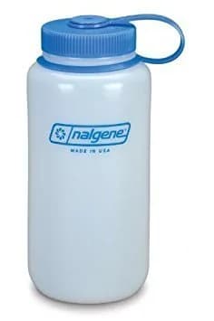 Nalgene 32 oz (946ml) Ultralite HDPE Wide Mouth Water Bottle | Durable & Lightweight for Outdoor Activities thumbnail 2