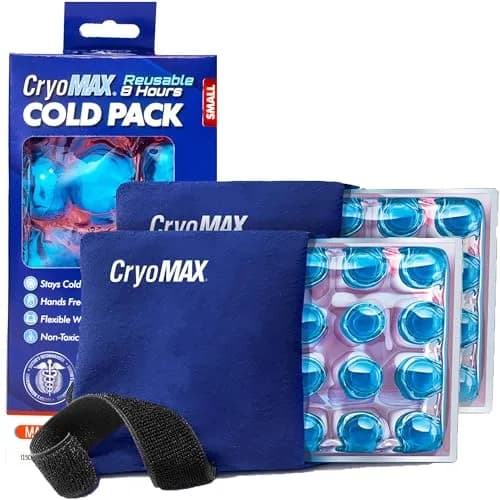 Cryo-MAX Reusable Cold Pack, Small 15cm x 15cm (6"x 6") - Pack of 2 | 8 Hour Cold Therapy thumbnail 1