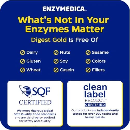Enzymedica Digest Gold, Maximum Strength, 21 Capsules | Supports Digestion & Energy thumbnail 8