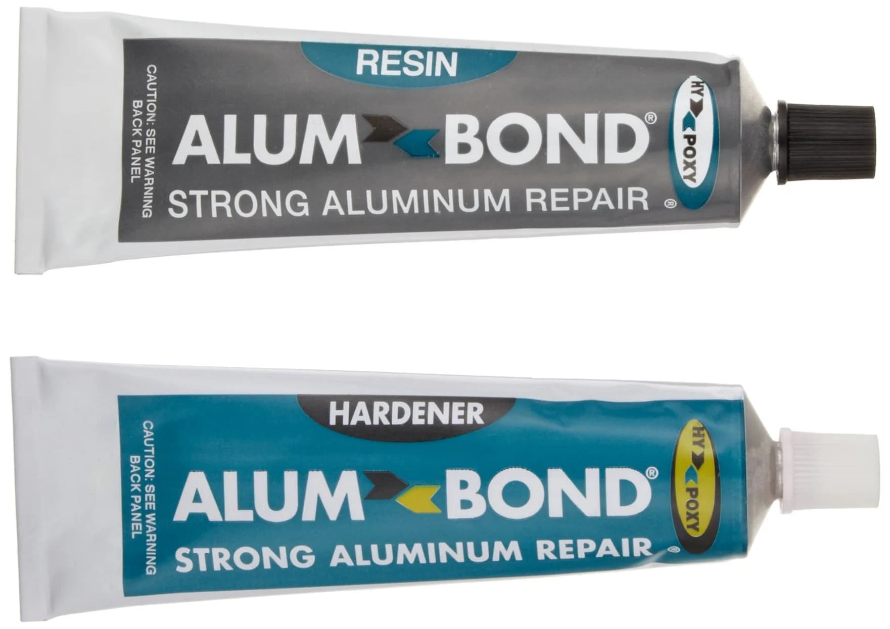 HY-POXY H-450 Alumbond Aluminum Putty Repair Kit 191.7ml (6.5 oz) | Epoxy Metal Weld for Aluminum Repairs — 6.5 Ounce