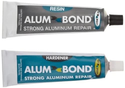 HY-POXY H-450 Alumbond Aluminum Putty Repair Kit 191.7ml (6.5 oz) | Epoxy Metal Weld for Aluminum Repairs thumbnail 1