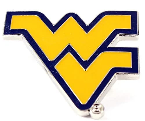 aminco NCAA West Virginia Mountaineers Team Logo Pin | Officially Licensed Fan Accessory thumbnail 3