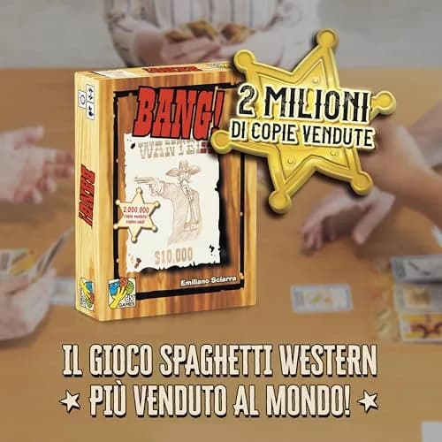 dV Giochi DA VINCI Bang 4th Edition | Wild West Card Game for 4-7 Players thumbnail 3