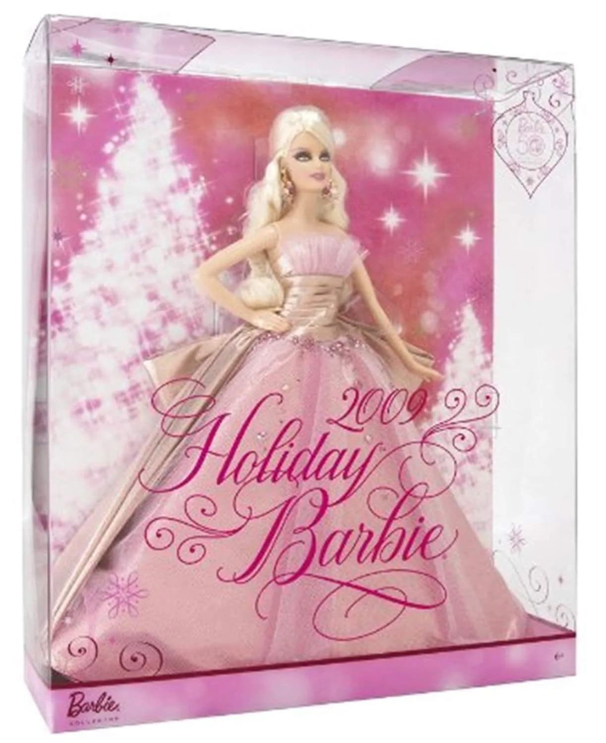 Barbie 2009 Holiday Doll | Adult Collector Toy with Shimmering Gown (14 inches) - main product image