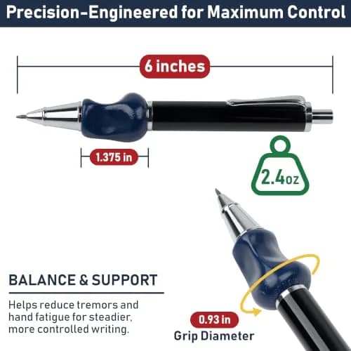 The Pencil Grip Heavyweight Mechanical Pencil Set, Ergonomic Weighted Pencil with Lead Refills - TPG-652 | Improves Legibility & Builds Strength thumbnail 6