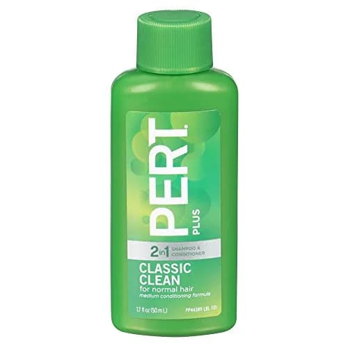 Pert Classic Clean 2in1 Shampoo & Conditioner 1.7 fl. oz. | Moisturizes & Protects Color, Travel-Friendly thumbnail 1