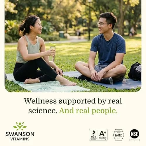 Swanson Apigenin Sleep & Relaxation Supplement 50 mg (90 Capsules) | Natural Support for Stress Response & Cellular Health thumbnail 7