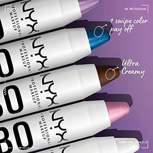 NYX PROFESSIONAL MAKEUP Jumbo Eye Pencil, Blendable Eyeshadow Stick & Eyeliner Pencil - French Fries | PETA Certified Cruelty-Free thumbnail 3