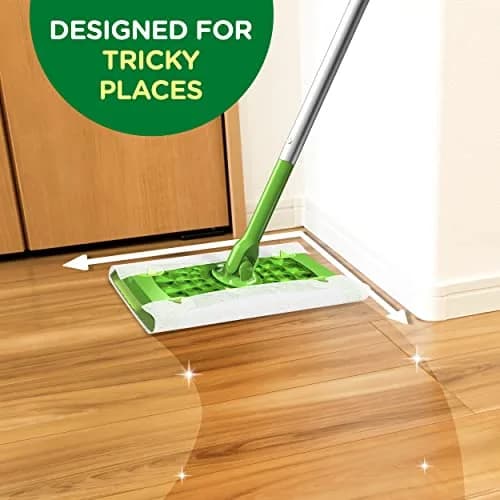 Swiffer Sweeper Dry Sweeping Pad Refills with Febreze Lavender Vanilla & Comfort Scent, 32 Count | Traps & Locks Dirt for Multi-Surface Floors thumbnail 3