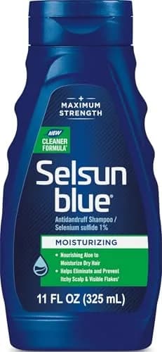 Selsun Blue Moisturizing Antidandruff Shampoo 325ml (11 fl. oz.) | Maximum Strength Scalp Treatment thumbnail 1