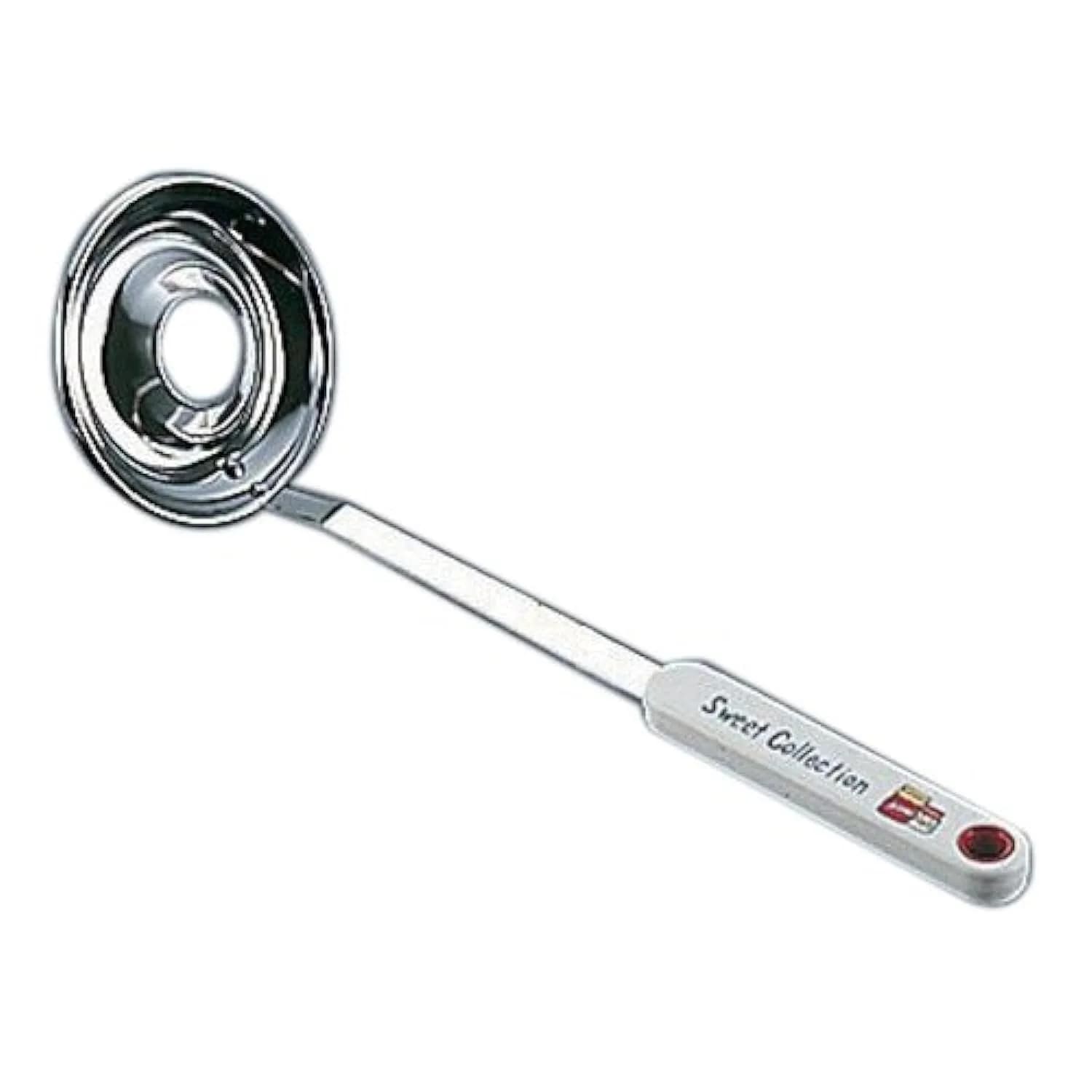 QUEEN ROSE Donut Spoon 8.5cm (3.3in) | Unique Donut Shape for Easy Doughnut Making - main product image