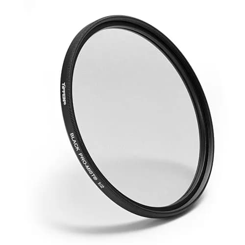 Tiffen 67mm Black Pro-Mist 1/2 Cinematic Diffusion Lens Filter | Softens Highlights & Adds Warmth thumbnail 1