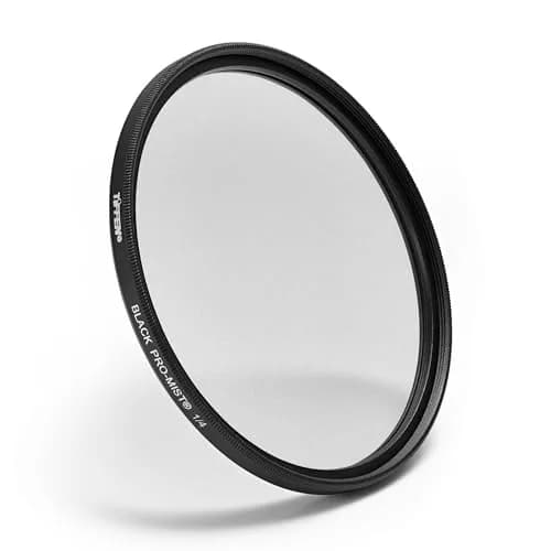 Tiffen 52mm Black Pro-Mist 1/4 Diffusion Lens Filter | Cinematic Look, Soft Glow, Reduced Contrast thumbnail 1