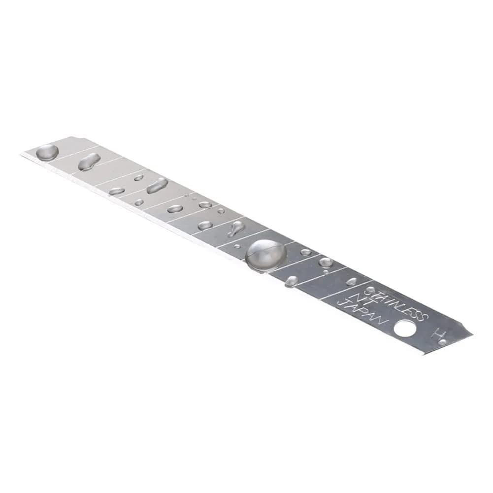 NT Cutter Ultra Sharp Black Snap-Off Utility Knife Blades BA-53P, 9mm x 80mm (50-Pack) — Stainless Steel