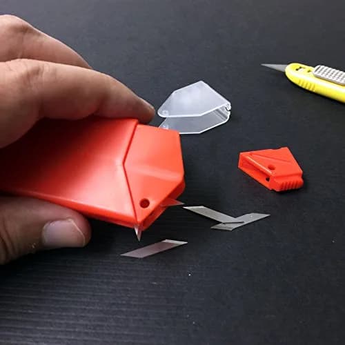 NT Cutter 9mm Snap-Off Precision Blades, 30 Degree, 10 Blades/Pack | Carbon Steel, Made in Japan thumbnail 7