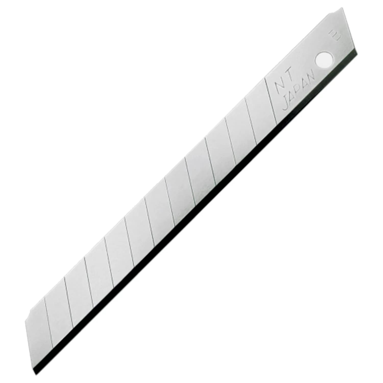 NT Cutter Ultra Sharp Black Snap-Off Utility Knife Blades BA-53P, 9mm x 80mm (50-Pack) — Carbon Steel