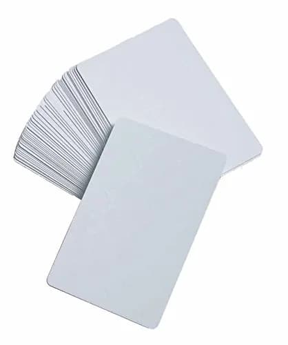 Learning Advantage Blank Playing Cards 50-Piece Pack | DIY Game Cards, Flash Cards, Memory Games thumbnail 1