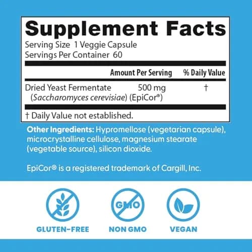 Doctor's BEST EpiCor 500 mg Vegan Supplement | Immune & Gut Support for Adults thumbnail 2