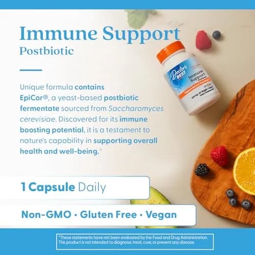 Doctor's BEST EpiCor 500 mg Vegan Supplement | Immune & Gut Support for Adults thumbnail 3
