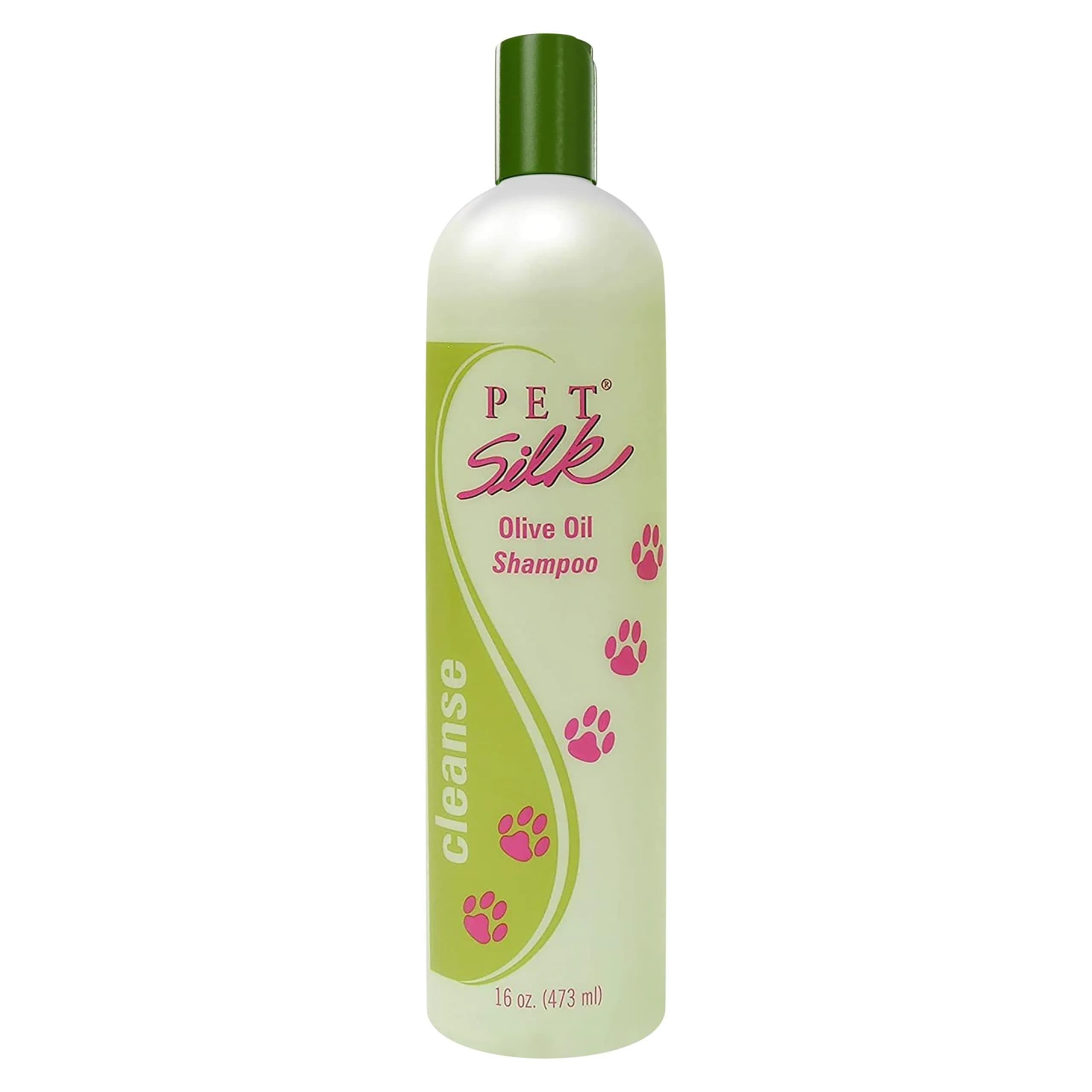 Pet Silk Olive Oil Shampoo 16 Oz | Moisturizing Pet Hair Care for Dogs - main product image