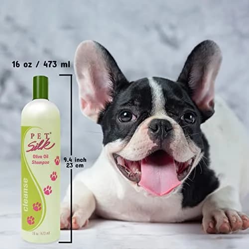 Pet Silk Olive Oil Shampoo 16 Oz | Moisturizing Pet Hair Care for Dogs thumbnail 7